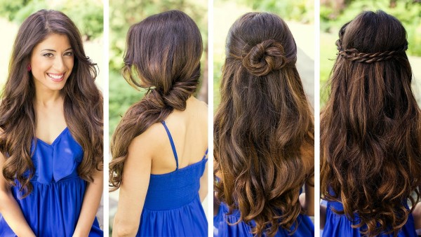 Как красиво уложить длинные волосы?
